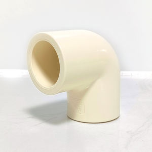 CPVC пластиковые трубы и фитинги, белые PN16 фитинги для холодной и горячей воды, CPVC колено пластиковые фитинги для сантехники - Product Image 2