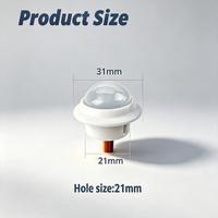 Vente directe usine – Interrupteur de lumière à détecteur de mouvement PIR 12V 24V avec temporisation/ajustement, détecteur de mouvement infrarouge pour corps humain, contrôle automatique