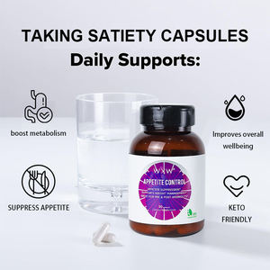 Nhãn hiệu riêng Halal chiết xuất chất béo Burner Garcinia Cambogia ức chế sự thèm ăn kiểm soát viên nang cho cai nghiện giảm cân giảm béo - Product Image 4