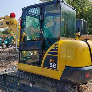 Excavadora Komatsu PC56-7 de Segunda Mano, Mini Excavadora Komatsu de 5 Toneladas en Shenzhen, Excavadoras Usadas Komatsu 56 - Product Image 4