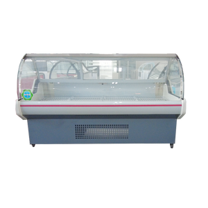 VICTORY KITCHEN Commercial Single-Temperature -15C Chilled Meat Display Cabinet 600L-1000L Capacity for <b>Hotels</b> Restaurants - Product Image 2