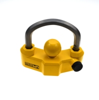 YH2208 Accessoires de caravane réglables, verrou de remorque en forme de U, couvre-ballon, équipement de circulation pour camping-car, vente en gros, antivol, verrou de remorquage