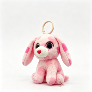 Custom <b>Mini</b> Bear Cartoon Plush Stuffed Animal Keyring Embroidered Bear Plush <b>Backpack</b> Charm Stress Relief Bear Plush Bag Pendant - Product Image 2