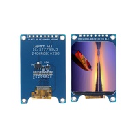 Modul Layar TFT CHY Brand 1.69 Inci 1.54/1.69/1.9 Inci Full HD 320x240 Antarmuka SPI Pengontrol ST7789 C279 Dapat Disesuaikan Buatan Sendiri