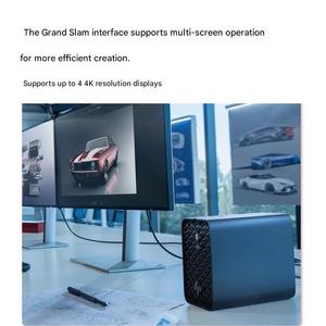 Nouvelle station de travail Z2 Mini G1a AMD Ryzen AI Max PRO 385 64 Go de RAM 1 To SSD Wi-Fi 7 2.9L Ordinateur de bureau mini IA ultra-compact - Product Image 4