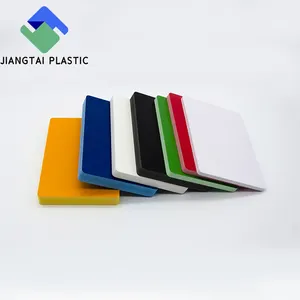 Jiangtai 3mm 5mm 30mm高品質PVCフォームボード4フィート × 8フィートブルー硬質PVCシート展示用