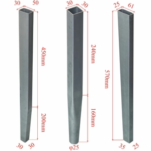 Silver Heavy-Duty Adjustable Furniture Feet Non-Slip <strong>Levelling</strong> Screws Pads Furniture <strong>Legs</strong> Steel Furniture Hardware <strong>Leg</strong> <strong>for</strong> Desk - Product Image 6