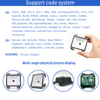 Módulo Escáner de Códigos de Barras EMT8060C, USB RS232, Lector de Códigos QR, Pasaportes y Tarjetas de Identificación para Kiosco, el Más Popular