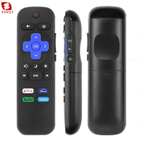 Control Remoto Inteligente Universal para Roku TV Compatible con TCL Hisense Onn Sharp Element Westinghouse Philips LED de Código Fijo