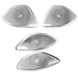 Grille de protection en métal pour haut-parleur SNBLO pour Mercedes Benz EQS450 EQS580 Burmester, garniture intérieure - Product Image 1