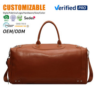 Sac de voyage polyvalent personnalisé grande capacité, portable à bandoulière pour les courts séjours d'affaires, bagage de voyage aérien, sac de rangement type duffel