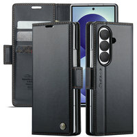 Étui de protection en cuir anti-chute RFID pour Samsung Z Fold 8 Ultra avec porte-cartes, compatible avec les modèles Samsung Z Fold 8, 7, 6, 5