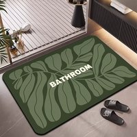 Tapis de bain HM Wholesale à séchage rapide en boue de diatomée 2,5 mm, super absorbant, antidérapant, facile à nettoyer, pour salle de bain