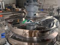 Cuve de mélange en acier inoxydable pour shampoing, savon liquide, avec agitateur, chauffage et pompe pour détergents en poudre et produits chimiques