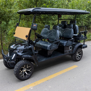 Voiturette de <span class=keywords><strong>golf</strong></span> électrique futuriste 2026 72V 5000W avec écran tactile multimédia 9 pouces et caméra de recul, intérieur de luxe - Product Image 3