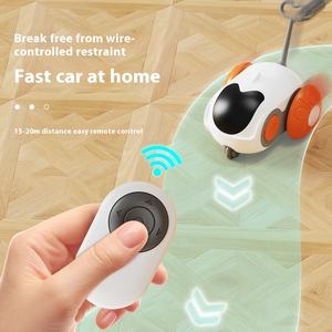 Auto Giocattolo Intelligente per Animali Domestici - Nuova Auto da Corsa Telecomandata 2025/Giocattolo Topo con Coda di Piume - Product Image 5