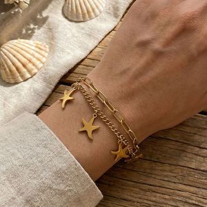 Pulsera de Acero Inoxidable con Diseño Exclusivo, Protección, Incrustaciones de Fibra de Carbono, Regalo Navideño para Mujer, Libre de Níquel - Product Image 3