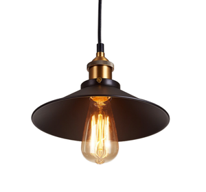 Luminaire suspendu industriel Hosun Iron Farmhouse pour salon, taille moyenne, LED, éclairage à 360°, garantie de 2 ans - Product Image 3