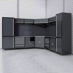 Gabinete de Herramientas Personalizable Multifuncional de Acero Inoxidable con Acabado en Polvo de Hierro, Combinado con Almacenamiento para Garaje o Taller, Caja de Herramientas OEM - Product Image 4