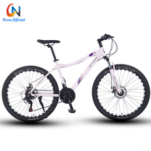 Bicicleta de Montaña para Mujer de 26/27.5 Pulgadas con Cuadro de Aluminio, Llanta de Acero y 24 Velocidades - Product Image 1