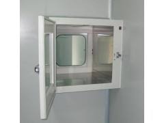 Fenêtres de transfert propres à économie d'énergie en acier inoxydable à <span class=keywords><strong>double</strong></span> porte carrée de 800mm pour les ateliers alimentaires et les hôpitaux - Product Image 2