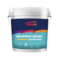 Revêtement liquide imperméable en polyuréthane aqueux OEM, résine époxy pour application au pinceau sur murs en céramique