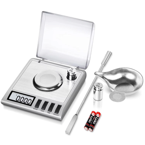 Mini-Digital waage für hochgenaue Gewichts messung 500g Kapazität 50g/<span class=keywords><strong>0</strong></span>,001g Auflösung Batterie für Edelstahl - Product Image 1