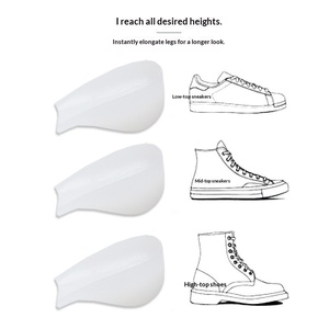 Soletta Invisibile Trasparente, Mezza Soletta Bionica, Copertura <span class=keywords><strong>per</strong></span> Piedi in SEBS TPR, Soletta <span class=keywords><strong>Antiscivolo</strong></span> Rialzante - Product Image 2