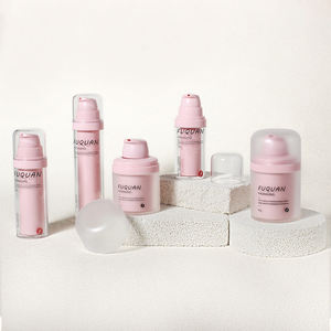 Juego Familiar de Envases para el Cuidado de la Piel, Tarro de Crema con Bomba de Aire Recargable de 30g 50g, Botella de 15ml 30ml 50ml, Diseño Atractivo - Product Image 1