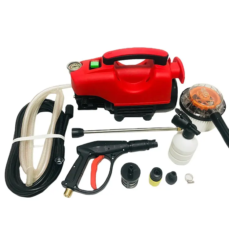 Diliao 2000 Вт автомобильный аксессуар для мойки высокого сильный спрей пистолет сопло с подробным описанием щетка для мытья автомобиля сверлильный станок с Внешняя структура многофункционального портативного Автомобильная моечная машина