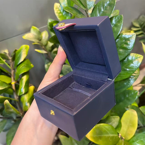 Custom Logo Premium Leather Watch <b>Box</b> Gift Set Luxury Wristwatch Packaging <b>Box</b> With Handbag Jewelry Storage Pouch For Watch Bran - Product Image 2