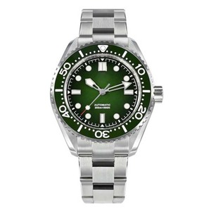 Montre automatique de plongée vintage à cadran dégradé, saphir, luminescence, revêtement antireflet, lunette en céramique, étanche, montre-bracelet pour homme - Product Image 3