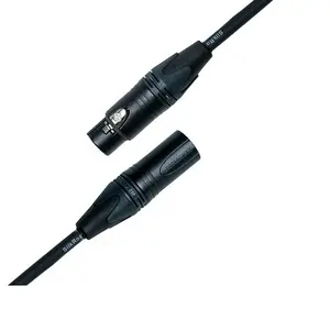 Xlr Cáp Âm Thanh Nam Cho Nữ Microphone Cáp Màu Đen 6M Cho Micro Studio Ghi Âm