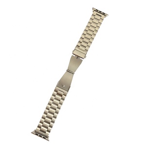 Di alta qualità da uomo custom 3-row link 304 acciaio inossidabile sostituzione cinturino catena per <span class=keywords><strong>Apple</strong></span> <span class=keywords><strong>watch</strong></span> serie <span class=keywords><strong>9</strong></span> - Product Image 1