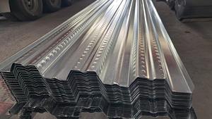 Soporte de construcción de hormigón Truss Floor Slap Decking 0,80mm Soporte de piso de construcción Cubierta abierta Hoja de acero galvanizado - Product Image 4
