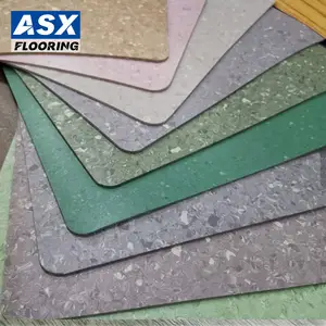 100% Waterproof Wear-Resistant Luxury Vinyl Flooring Garage Floor Mat Polyester Roll Commercial Flooring