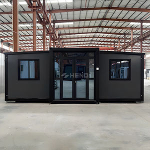 Maisons de luxe en conteneurs de 40 pieds, fabrication directe en Chine, maisons préfabriquées modulaires avec des designs gratuits - Product Image 1