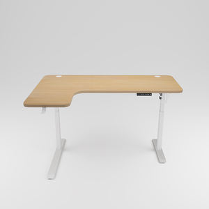 مكتب على شكل حرف L، مكتب حاسوب، مكتب سوداء للألعاب، قاعدة عمل كهربائية، مكتب منزلي - Product Image 6