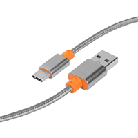 Câble de charge rapide USB 3.1 Type-C JOGO en gros, gaine tressée, conducteur en cuivre étamé, logo personnalisé, OEM ODM, synchronisation des données pour téléphone