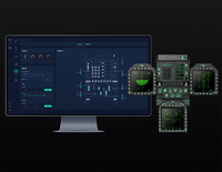 NUEVO Conjunto de Panel de Simulación de Vuelo de Combate FMP18