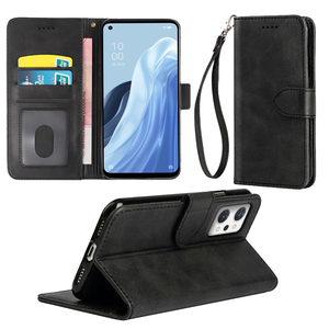 เคสโทรศัพท์แบบกระเป๋าหนังสำหรับ <span class=keywords><strong>OPPO</strong></span> A17 A36 <span class=keywords><strong>Find</strong></span> X5 Realme 9 10 Pro C33 C30 C31 C35 Reno <span class=keywords><strong>7A</strong></span> GT NEO3 อุปกรณ์เสริมโทรศัพท์ - Product Image 1