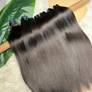 Extensiones de Cabello Humano Virgen Natural con Cutícula Alineada, Cabello Vietnamita de Doble Trama, Grado 12A, Cabello Liso Extremo - Product Image 4