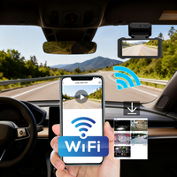 Caméra de tableau de bord 4G LTE 4K Ultra HD à double objectif, prête à l'emploi en gros, avec ADAS, BSD, GPS, visualisation à distance en direct et surveillance de stationnement 24h/24, caméra DVR pour voiture
