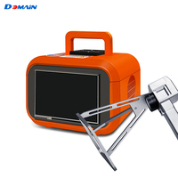 DOMAINLASER Mini machine de marquage laser à fibre portable 20W 30w Marqueur laser portable Machine de gravure laser
