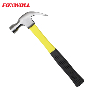 الثقيلة البناء صدمة مقاومة بالمطاط عدم الانزلاق مقبض مستقيم مطرقة بمخلب - Product Image 1