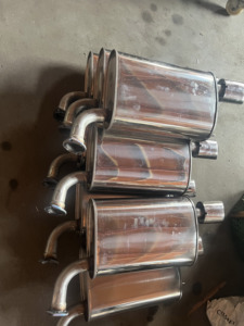 Venta directa de fábrica nuevo silenciador trasero de acero inoxidable S409 para automóviles <span class=keywords><strong>Toyota</strong></span> pieza de sistema de escape automotriz - Product Image 6