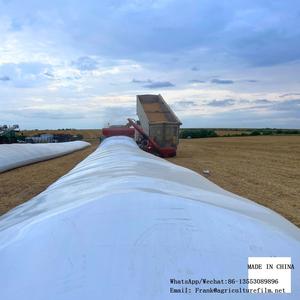 Beyaz ve siyah Panda filmi tarım plastik oksijen bariyeri silaj Bunker kapak 5mil ve 6mil silaj kaplama - Product Image 3