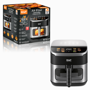 Friggitrice ad Aria RAF Multifunzione con Struttura Facile da Pulire, Tecnologia di Riduzione dell'Olio e Pannello di Controllo Touch - Product Image 6