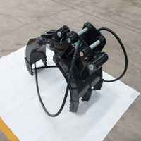 Grappin hydraulique XZFE, grappin hydraulique pour bois, grappin rotatif, grappin de tri pour excavatrice
