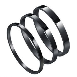 High End 18K Gold Plated <b>Men</b> Women Engraved Plain Bracelet Custom Stainless Steel Homme Cuff <b>Bangle</b> Bracelets - Product Image 4
